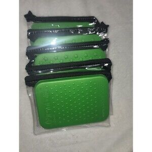 Gopinpro, 5 Itty Bitty Mini light green Pinfolio boards with zippered sleeves